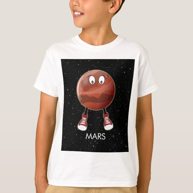 Camiseta Planeta Mars & Stars (Anverso)