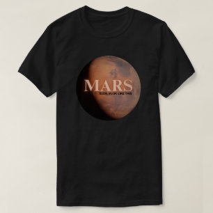 Camiseta Planeta Marte Divertido