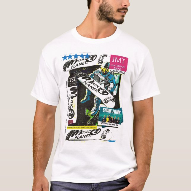 Camiseta PLANETA MUSICAL (Anverso)