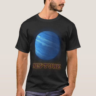 Camiseta Planeta Neptuno Planetas Color.V1