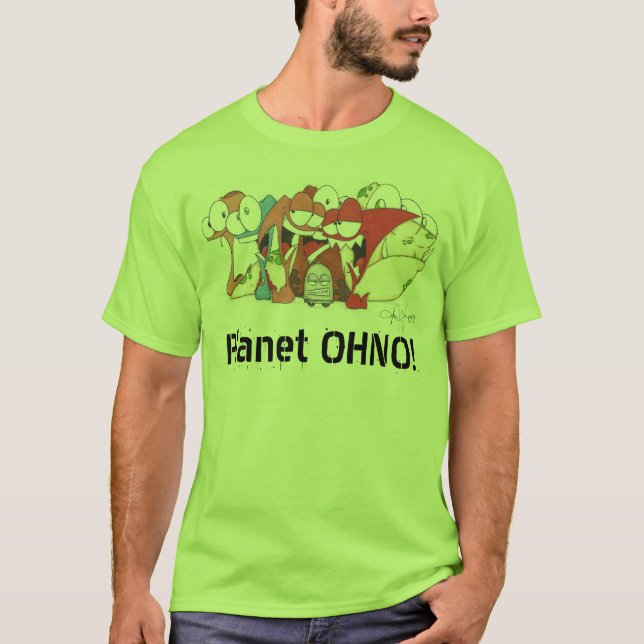 Camiseta ¡Planeta OHNO! T (Anverso)