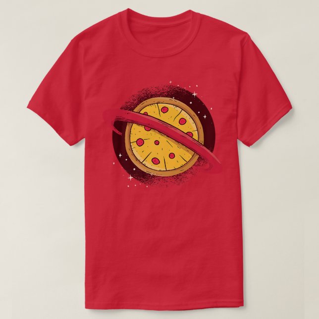 Camiseta Planeta Pizza 23004317 (Diseño del anverso)