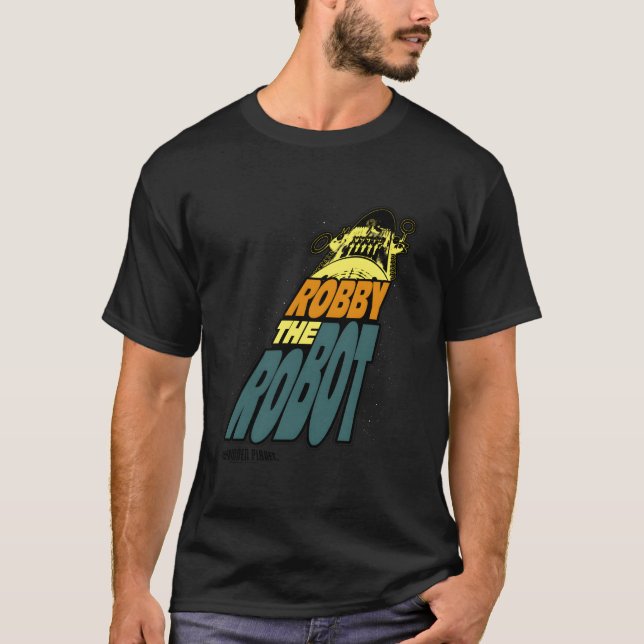 Camiseta Planeta Prohibido Robby El Robot (Anverso)