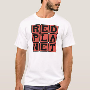 Camiseta Planeta Rojo, Marte