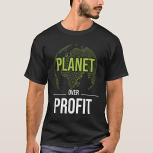 Camiseta Planeta sobre beneficio - Eart de protección ambie