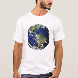 Camiseta Planeta Tierra - El Mármol Azul (América) T-Sh