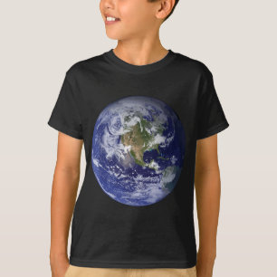 Camiseta Planeta Tierra plana Tierra Tierra Norteamérica Es