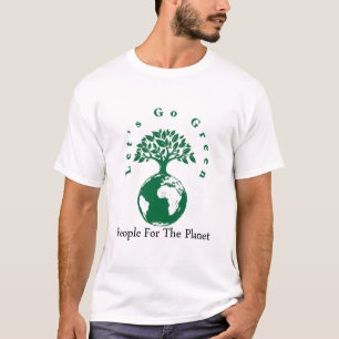 Camiseta planeta verde