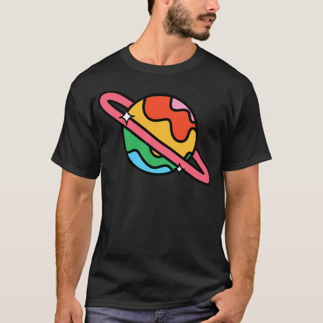 Camiseta Planetas (Anverso)