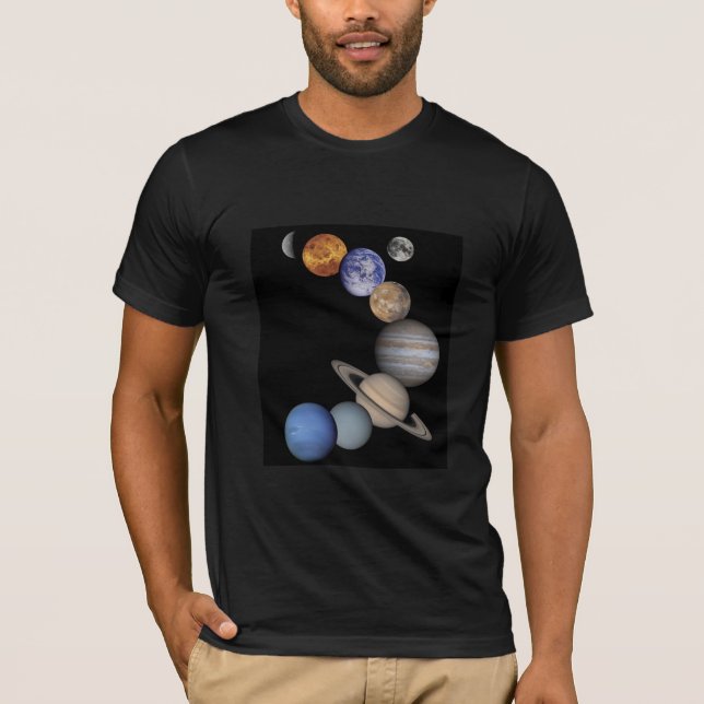 Camiseta Planetas (Anverso)
