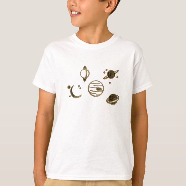 Camiseta Planetas (Anverso)