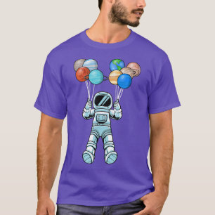 Camiseta Planetas astronautas Explorador del espacio ultrat