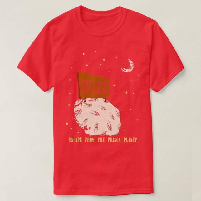 Camiseta Planetas Astronomía Luna Astronoma Universo Galaxi (Diseño del anverso)