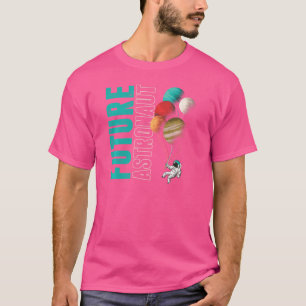 Camiseta Planetas Balón Niños El Futuro De La Ciencia Del E