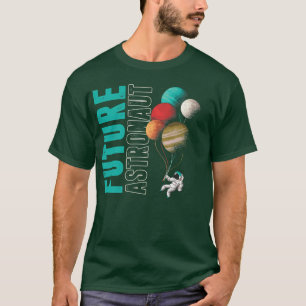Camiseta Planetas Balón Niños El Futuro De La Ciencia Del E