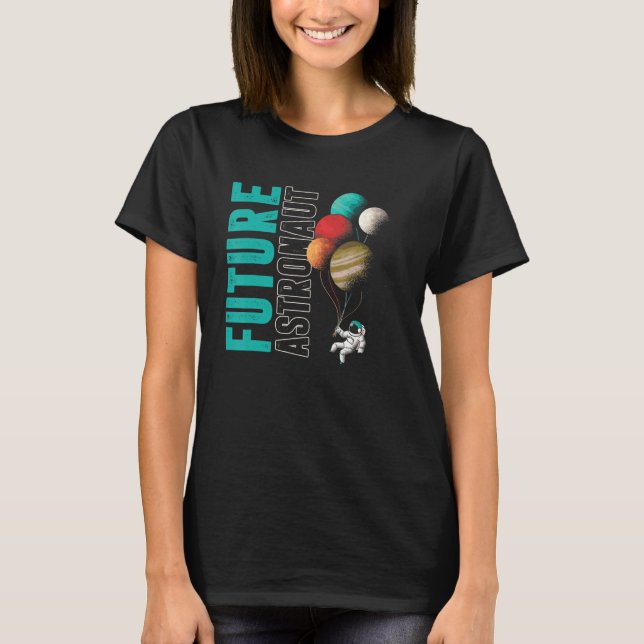 Camiseta Planetas Balón Niños El Futuro De La Ciencia Del E (Anverso)