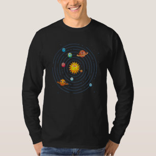 Camiseta Planetas Cute Espacio Viaje Astrónomo Galaxia Astr