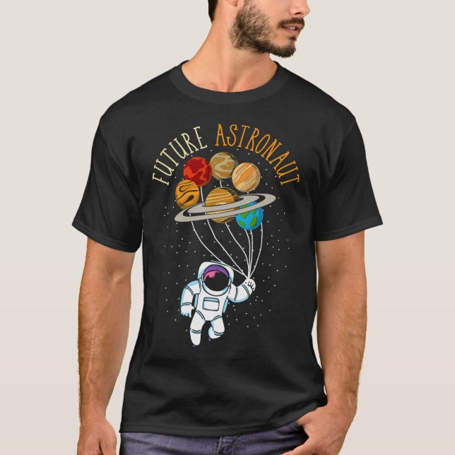 Camiseta Planetas de astronomía ciencia espacial Universo L (Anverso)