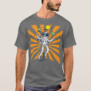 Camiseta Planetas de contrabando de astronautas uniciclo 