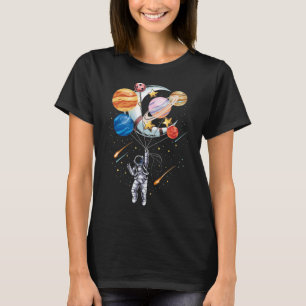 Camiseta Planetas de globo aerostático personalizado