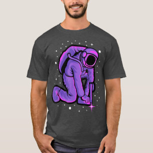 Camiseta Planetas de la luna espacial astronauta de soldadu