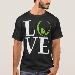 Camiseta Planetas de OVNI en el espacio ultraterrestre marc