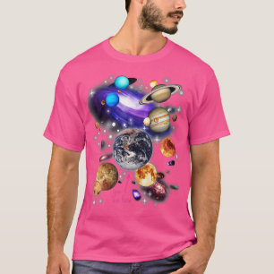 Camiseta Planetas de sistemas solares