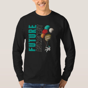 Camiseta Planetas del espacio exterior Globo Universo Niños