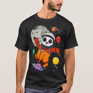 Camiseta Planetas del espacio ultraterrestre Panda Bear Cos