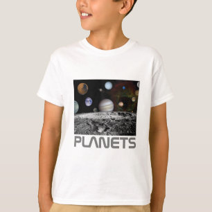 Camiseta Planetas del sistema solar