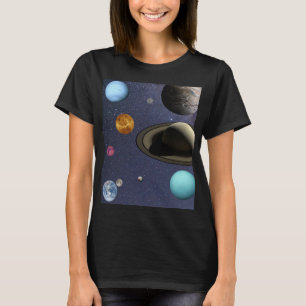 Camiseta Planetas del sistema solar