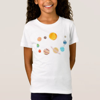 Camiseta Planetas del sistema solar