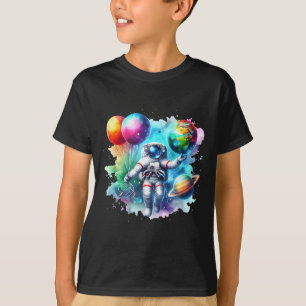 Camiseta Planetas del Sistema Solar Ciencia Espacio Niños N