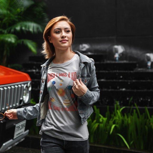 Camiseta Planetas En El Espacio De Galaxia (Subido por el creador)