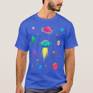 Camiseta Planetas espaciales astronómicas astronautas astro