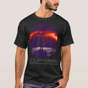Camiseta Planetas Espacio del Sistema Solar Occupy Mars Sci