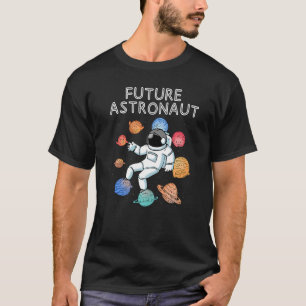 Camiseta Planetas Espacio Exterior Junior Astronauta Galaxi