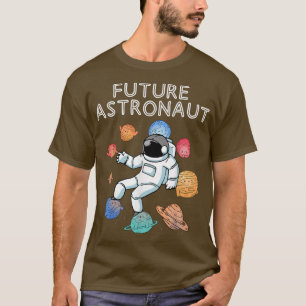 Camiseta Planetas Espacio Ultraterrestre Juvenil Astronauta