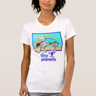 Camiseta Planetas minúsculos - fabricación de los arco ir