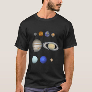 Camiseta Planetas Sistema Solar