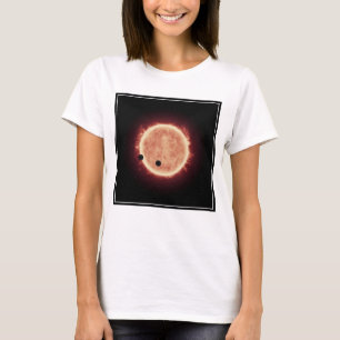 Camiseta Planetas Transitando Estrella De Enano Rojo En Tra
