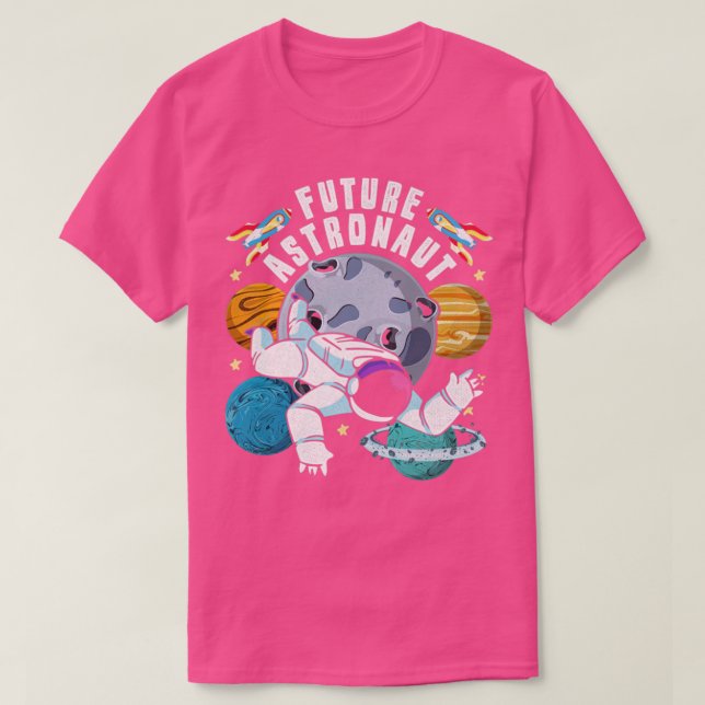 Camiseta Planetas Universo Fut de ciencia astronómica sobre (Diseño del anverso)