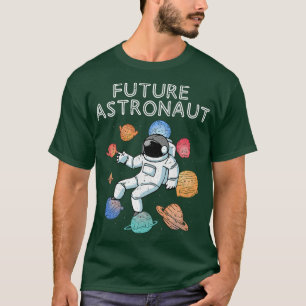 Camiseta Planetas Universo Junior Astronauta Ciencia Futuro