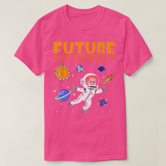 Camiseta Planets Outer Space Science Kids Universe Future A (Diseño del anverso)