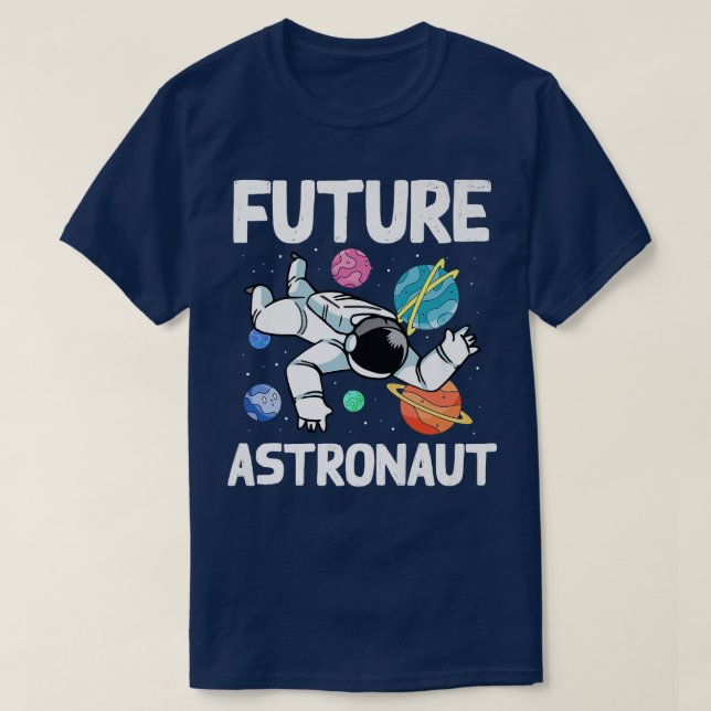 Camiseta Planets Science Kids Outer Space Universe Future A (Diseño del anverso)