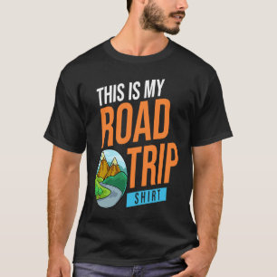 Camiseta Planificación De Vacaciones Para Viaje Familiar Po