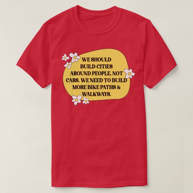 Camiseta Planificación urbana (Diseño del anverso)