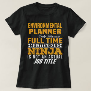 Camiseta Planificador ambiental