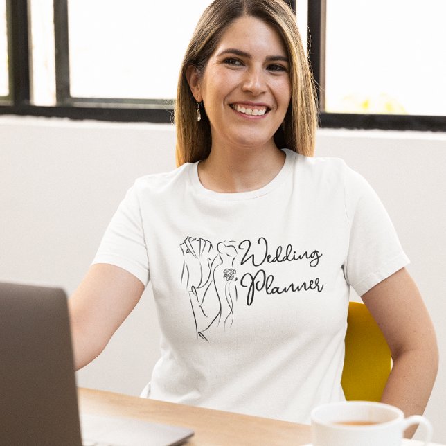 Camiseta Planificador De Bodas Para La Contratación (Subido por el creador)
