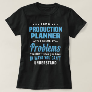 Camiseta Planificador de producción